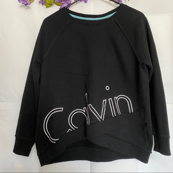 Calvin Klein Sweaters - Calvin Klein Performance Logo Cropped Sweatshirt